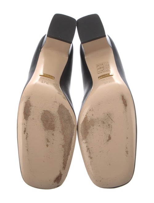Gucci Interlocking G Logo Leather Pumps