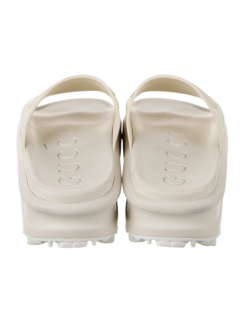 Gucci Platm Interlocking G Logo Slides