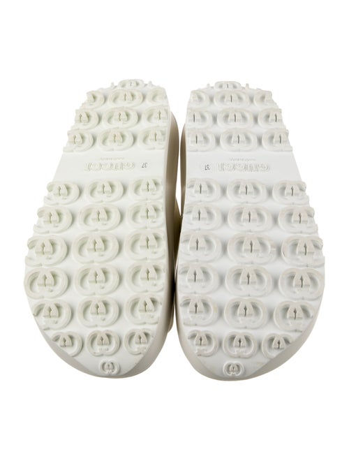 Gucci Platm Interlocking G Logo Slides