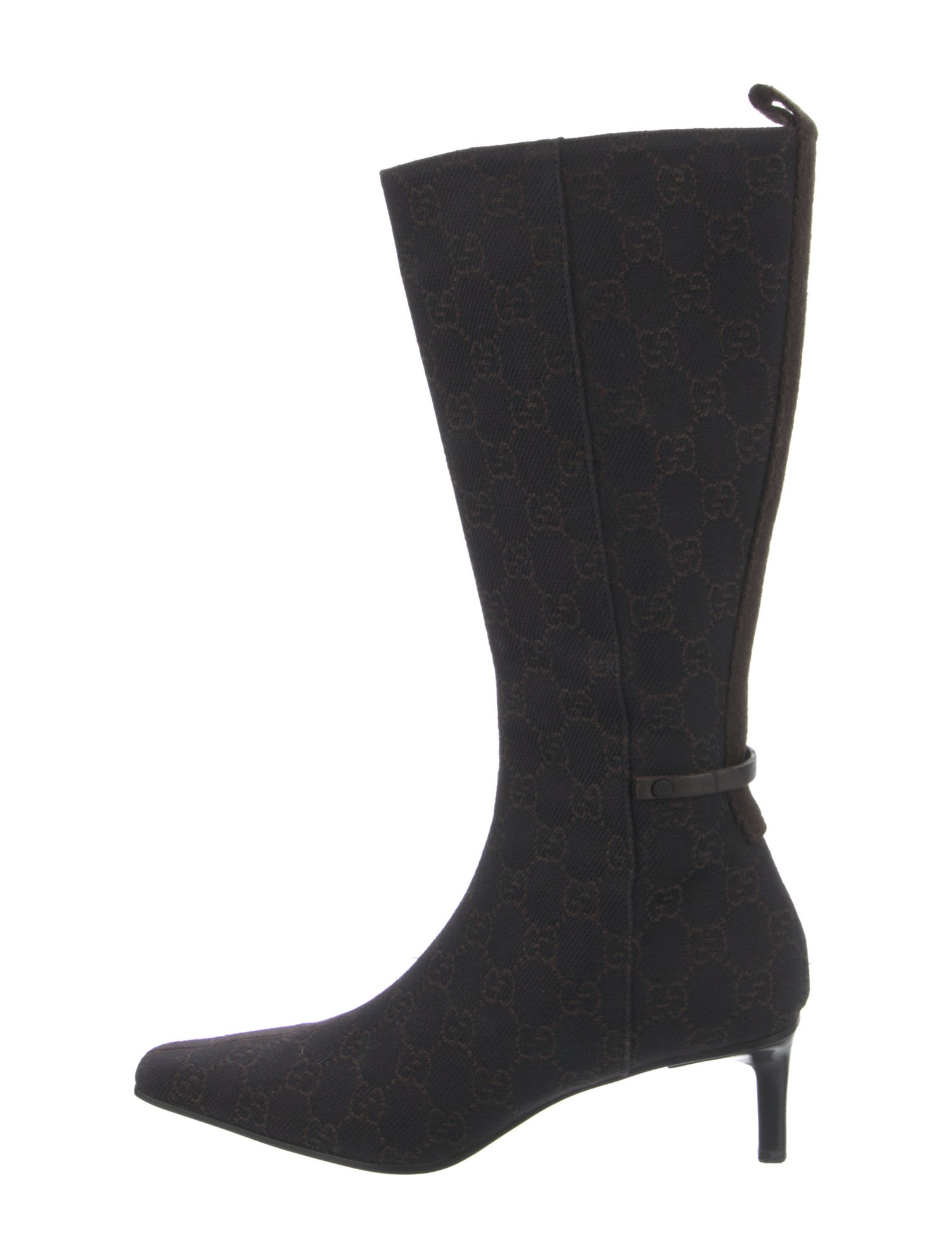 Gucci GG Canvas Canvas Boots