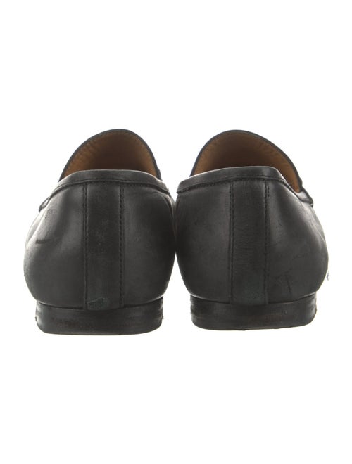 Gucci Horsebit Accent Leather Loafers