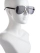 Gucci Web Accent Aviator Sunglasses