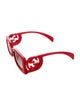 Gucci Interlocking G Logo Square Sunglasses