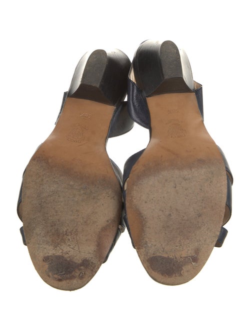 Gucci Leather Slingback Sandals