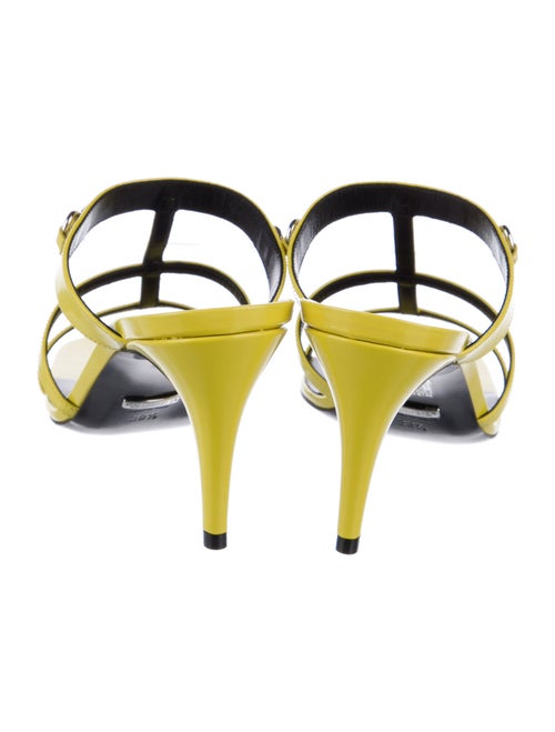 Gucci Horsebit Accent Patent Leather Slides