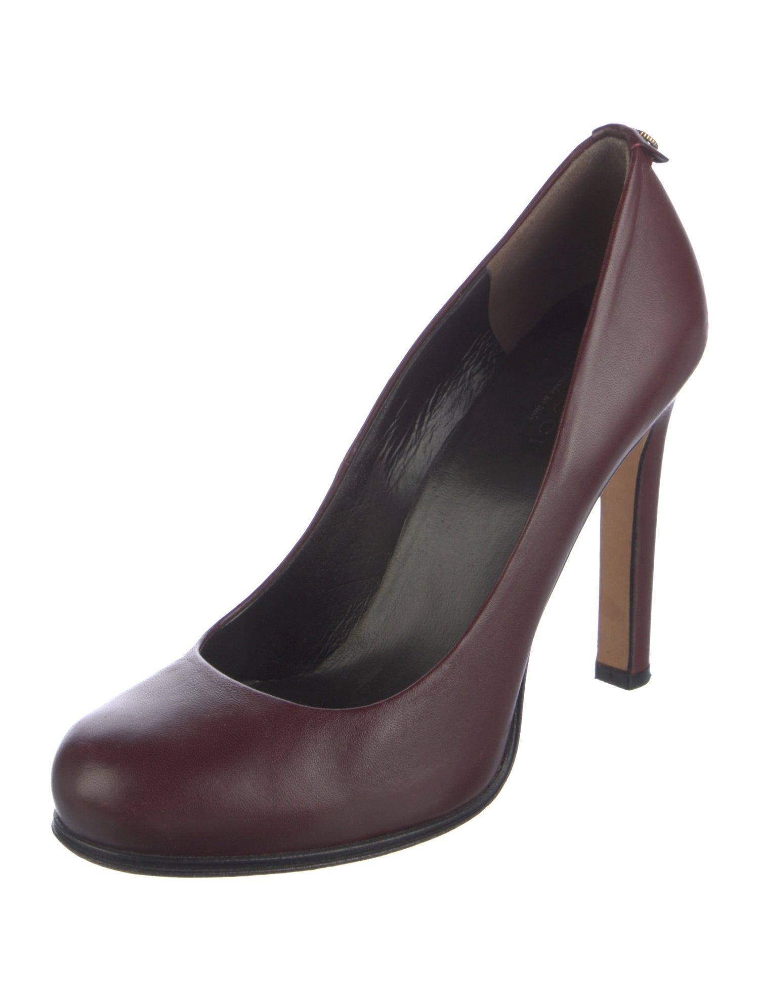 Gucci Interlocking G Logo Leather Pumps