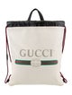 Gucci Web Logo Drawstring