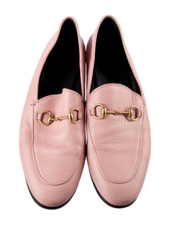 Gucci Horsebit Accent Leather Loafers