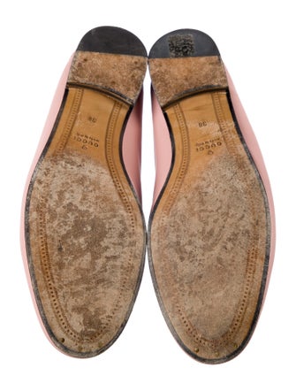 Gucci Horsebit Accent Leather Loafers