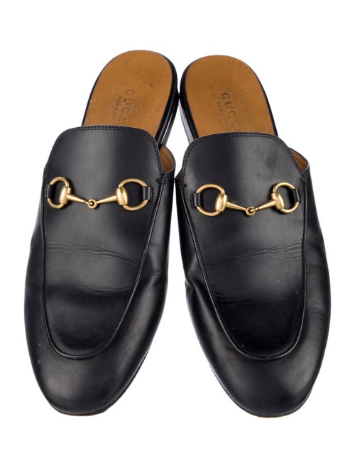Gucci Leather Mules