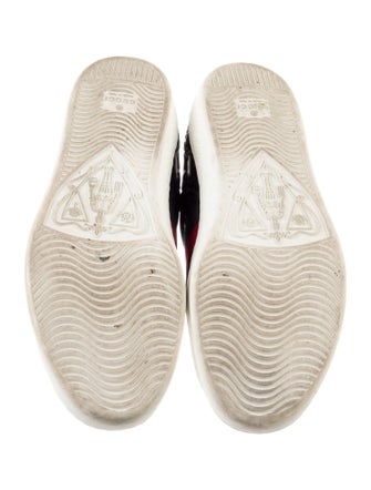 Gucci Sylvie Web Accent Leather Sneakers