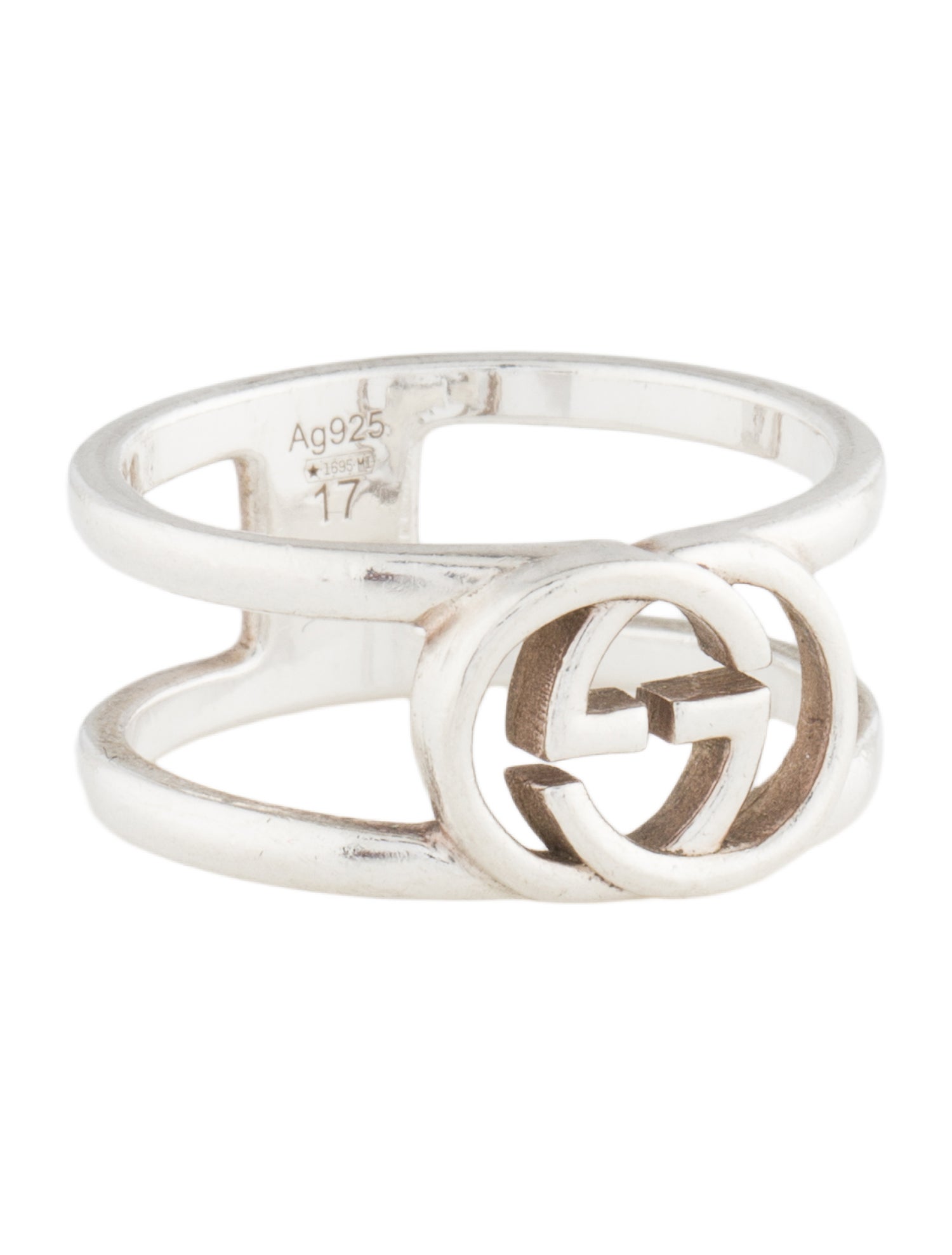 Gucci Interlocking G Wide Ring