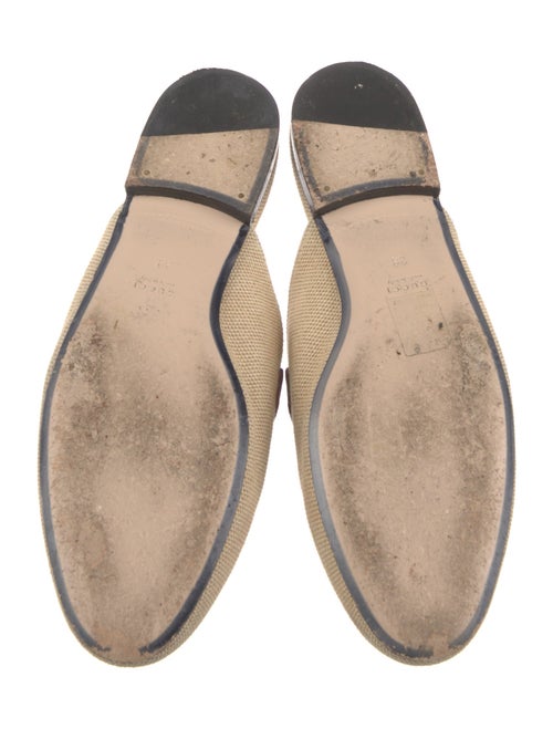 Gucci Web Accent Canvas Mules