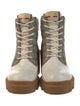 Gucci GG Supreme Combat Boots