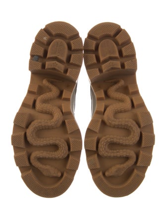 Gucci GG Supreme Combat Boots