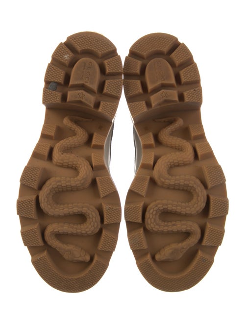 Gucci GG Supreme Combat Boots