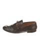 Gucci Horsebit Accent Leather Loafers