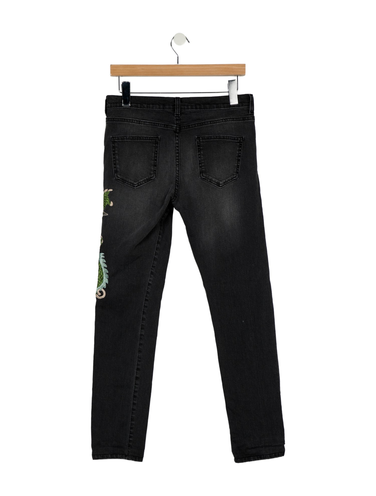 Gucci Mid-Rise Skinny Leg Jeans