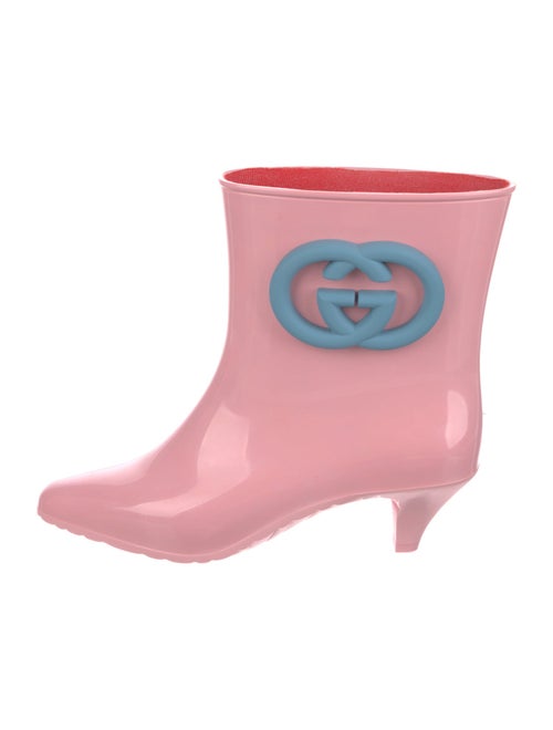 Gucci Rubber Printed Rain Boots