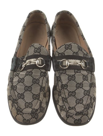 Gucci GG Canvas Canvas Loafers