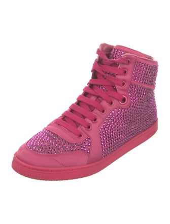 Gucci Interlocking G Logo Nylon Sneakers