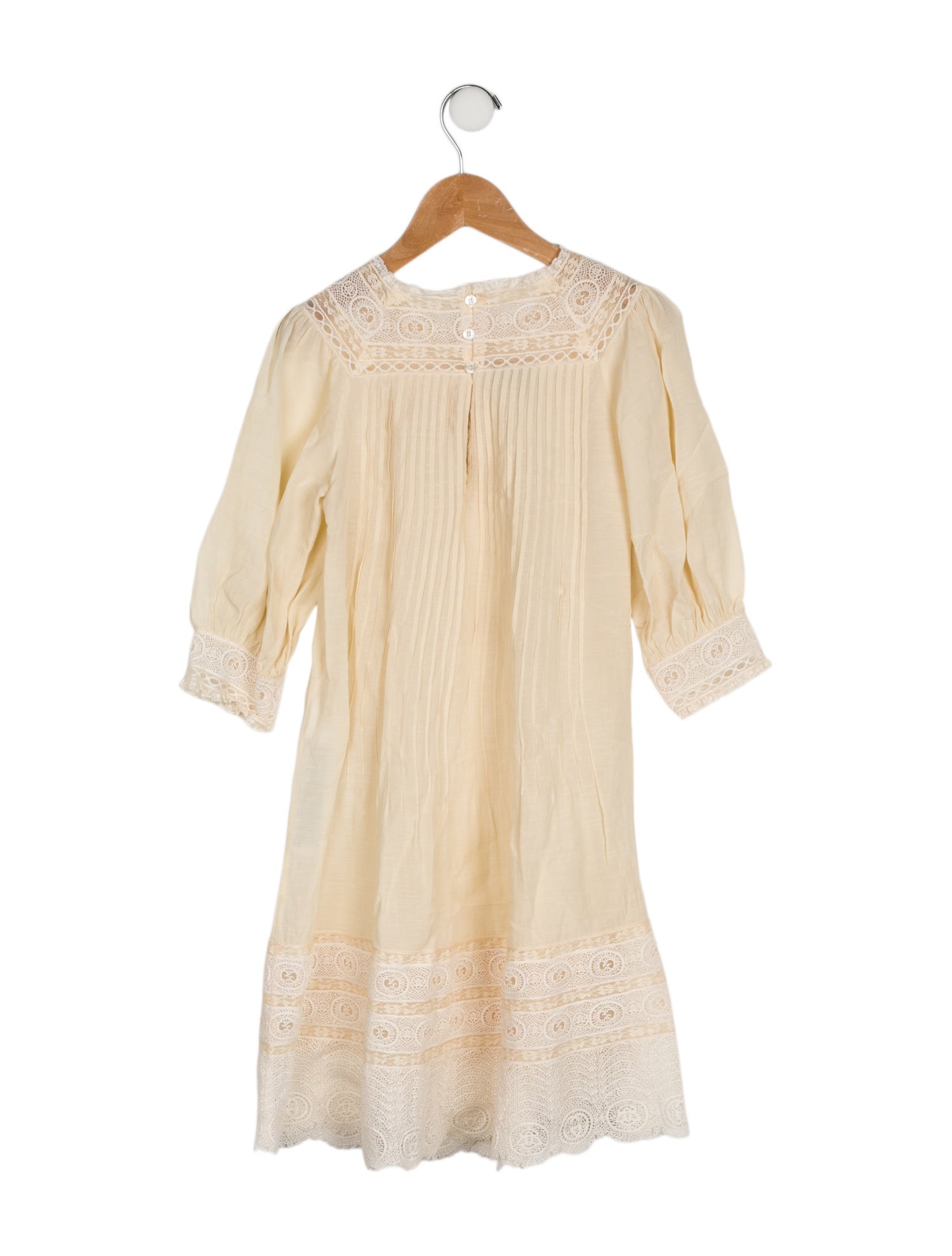 Gucci x Angela Lynne Girls' Long Sleeve Dress