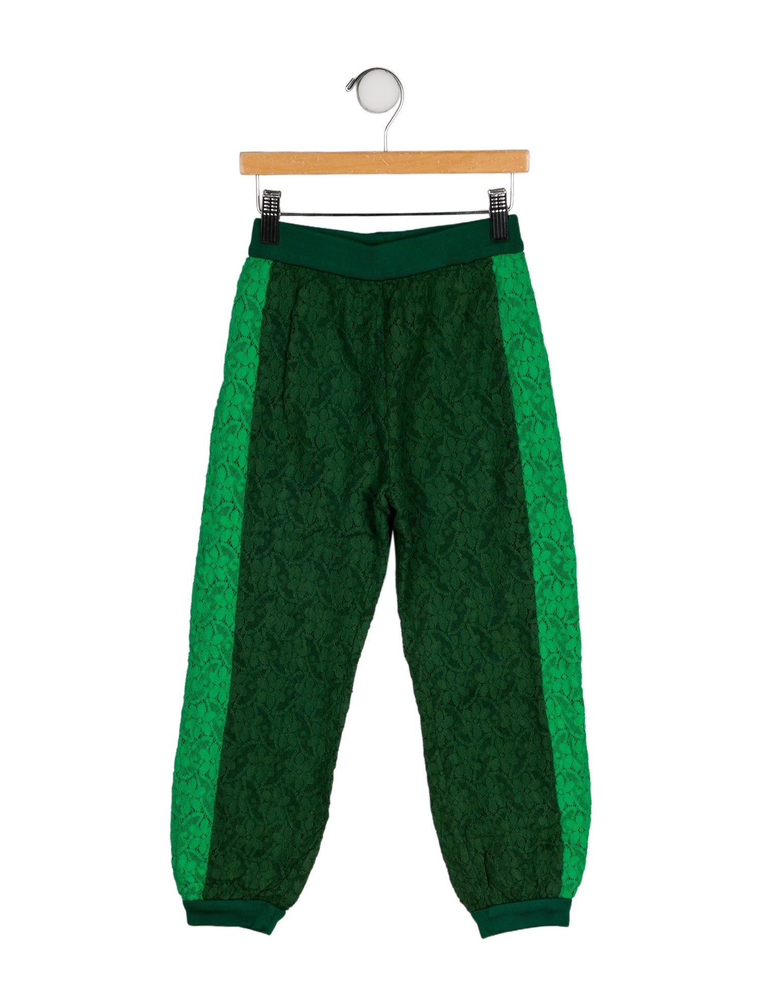 Gucci Girls' Lace Joggers