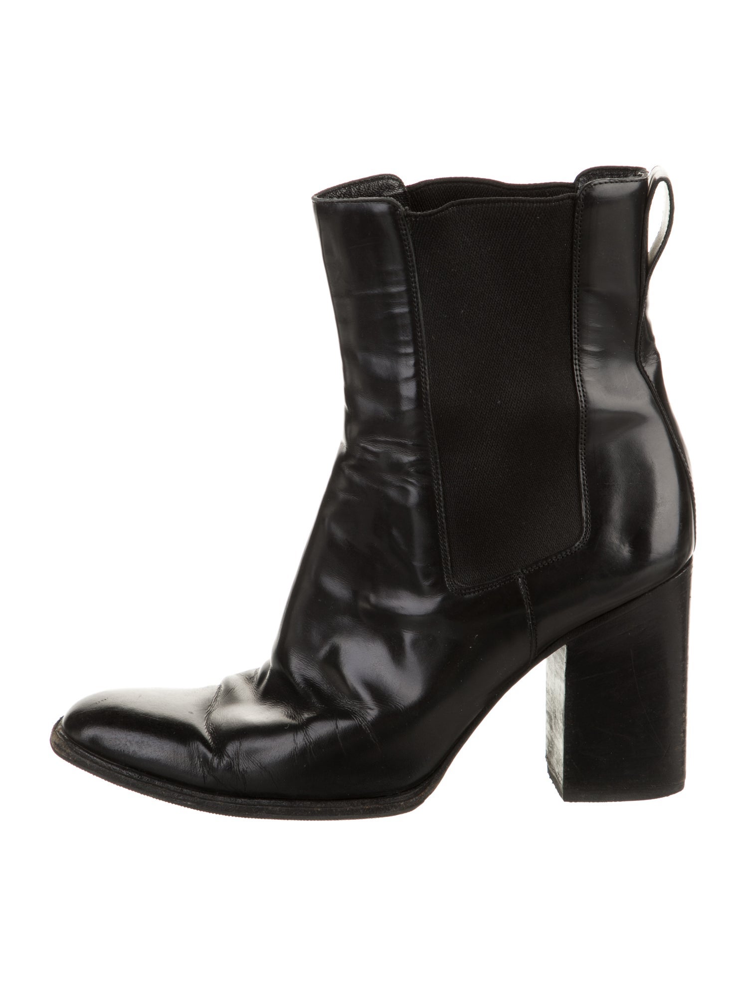 Gucci Leather Chelsea Boots