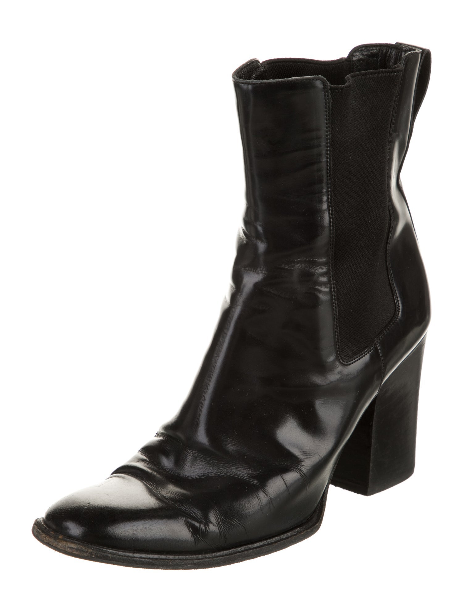 Gucci Leather Chelsea Boots