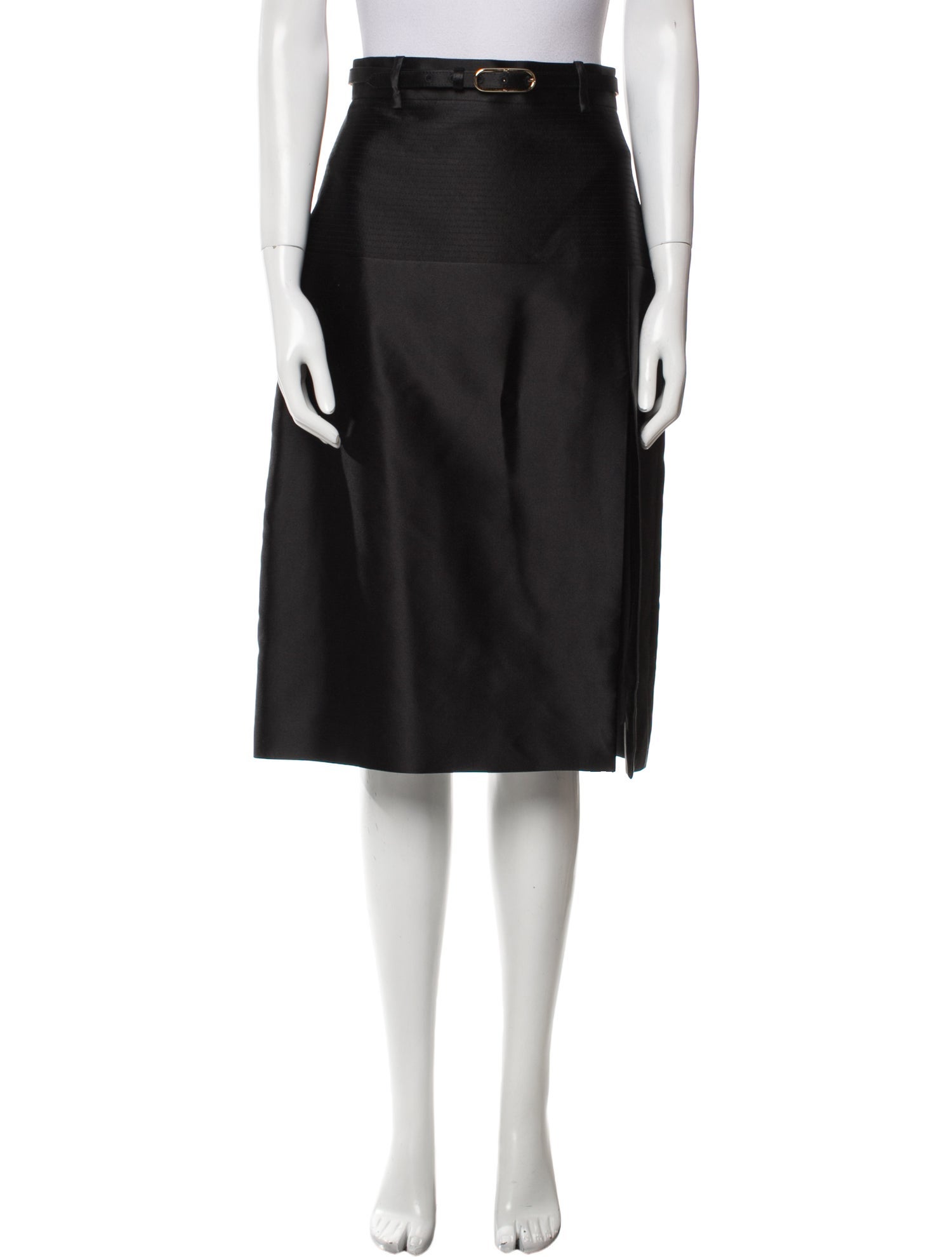 Gucci Silk Knee-Length Skirt w/ Tags