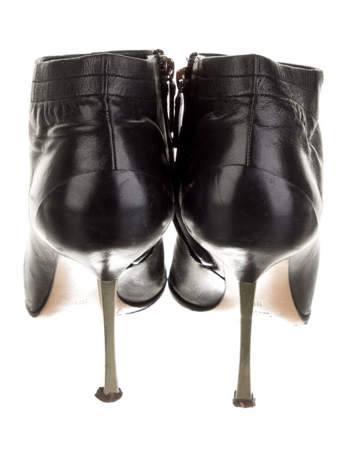 Gucci Bamboo Accent Leather Boots