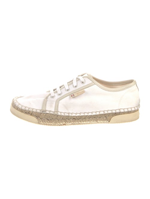 Gucci Web Accent Canvas Espadrille Sneakers
