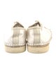 Gucci Web Accent Canvas Espadrille Sneakers