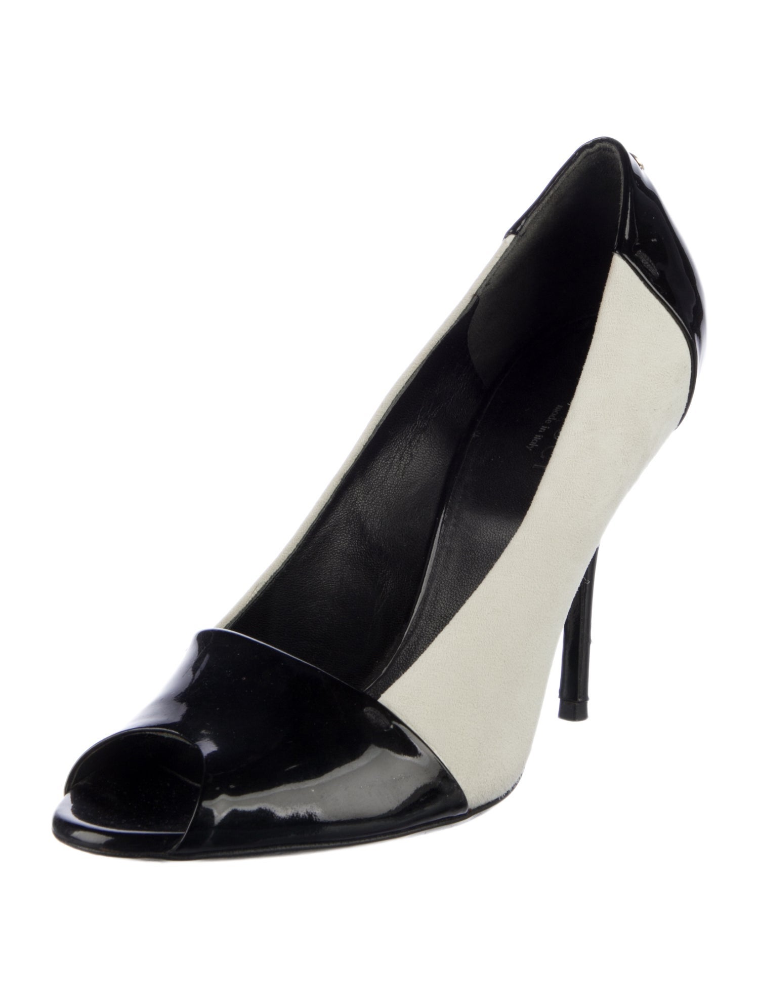 Gucci Interlocking G Logo Suede Pumps