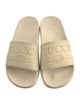 Gucci Interlocking G Logo Rubber Slides