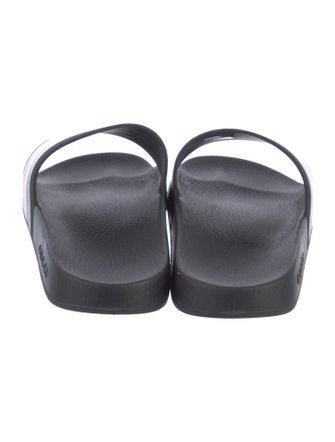 Gucci Web Accent Rubber Slides