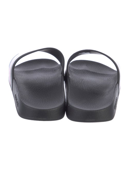 Gucci Web Accent Rubber Slides