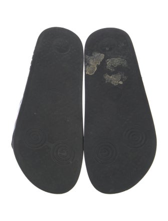Gucci Web Accent Rubber Slides