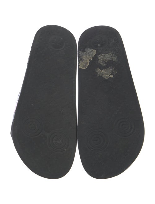 Gucci Web Accent Rubber Slides
