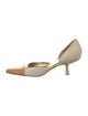 Gucci Dionysus Accent Suede D'Orsay Pumps