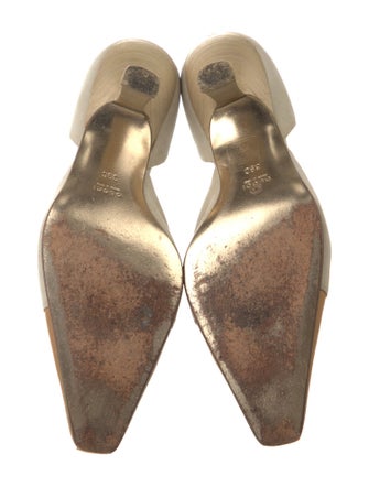 Gucci Dionysus Accent Suede D'Orsay Pumps