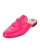 Gucci Horsebit Accent Leather Mules