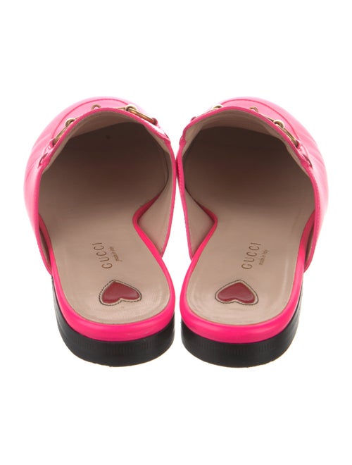 Gucci Horsebit Accent Leather Mules