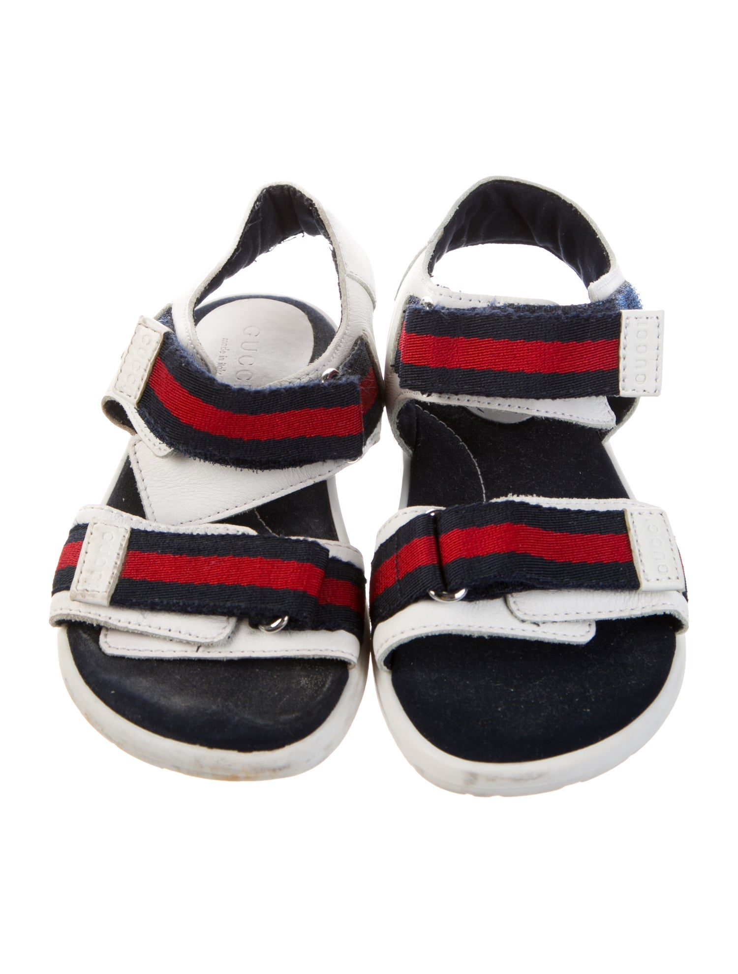 Gucci Toddler Girls' Leather Strappy Flat Sandals