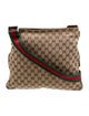Gucci GG Canvas Messenger Bag Vintage