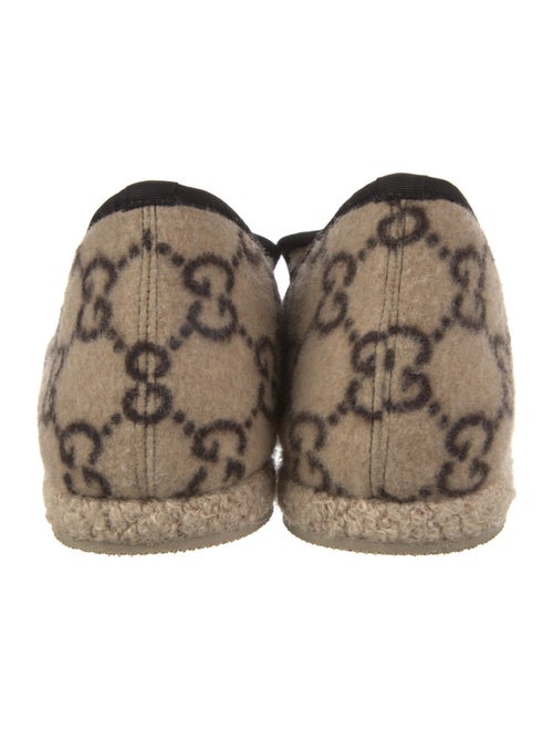Gucci Horsebit Accent Wool Espadrilles