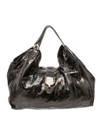 Gucci Python Lady Stirrup Large