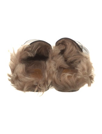 Gucci Horsebit Accent Patent Leather Mules