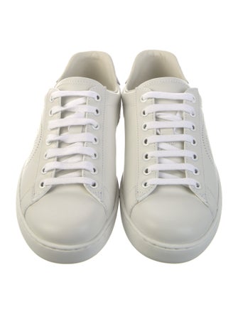 Gucci Interlocking G Logo Leather Sneakers