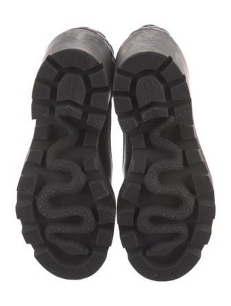 Gucci GG Supreme Combat Boots